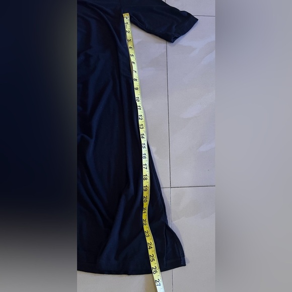 Anthropologie‎ Cupio Dress Women's XS black Casual Stretchy Pullover lightweight - Picture 7 of 16